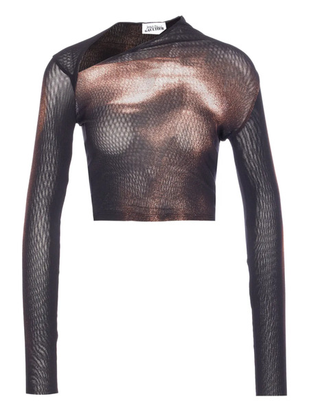  Jean Paul Gaultier Asymmetric Top - Black 