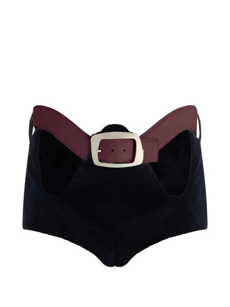  Jean Paul Gaultier Belted Shorts - Blue 