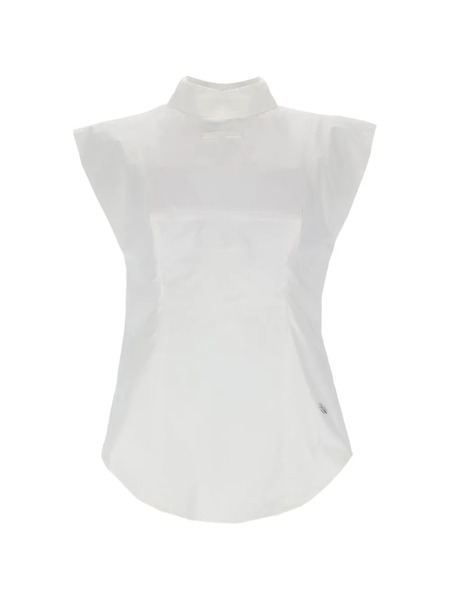  Jean Paul Gaultier Collar Top - White 