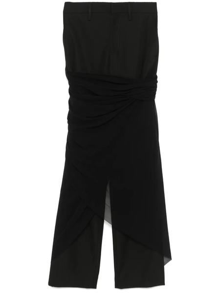  Jean Paul Gaultier Layered Trousers - Black 