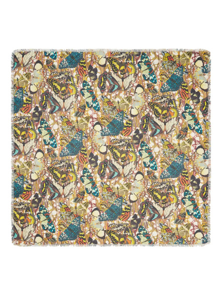  Jean Paul Gaultier Le Paréo Butterfly-print Skirt - Brown 
