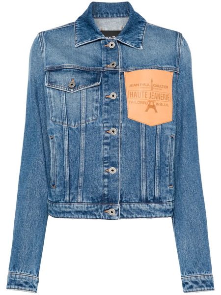  Jean Paul Gaultier Logo-debossed Jacket - Blue 
