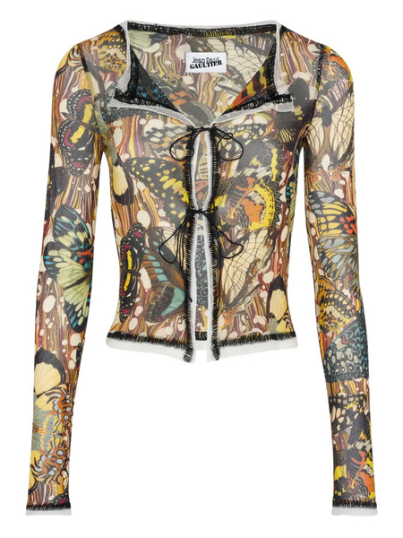  Jean Paul Gaultier Long-sleeves Cardigan - Brown 