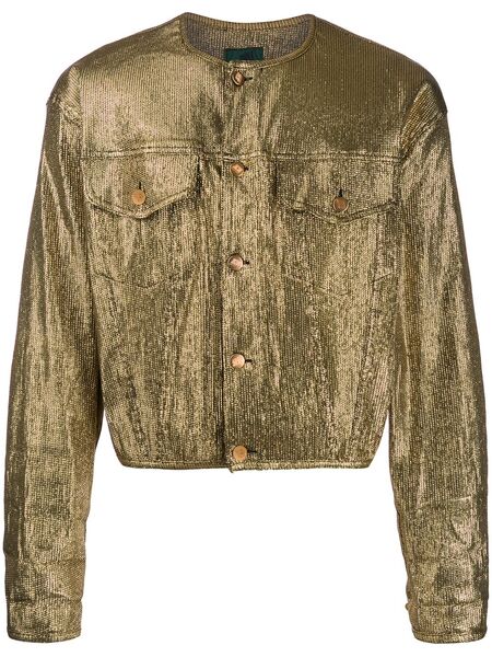  Jean Paul Gaultier Pre-owned Metallic Jacket - Gold 