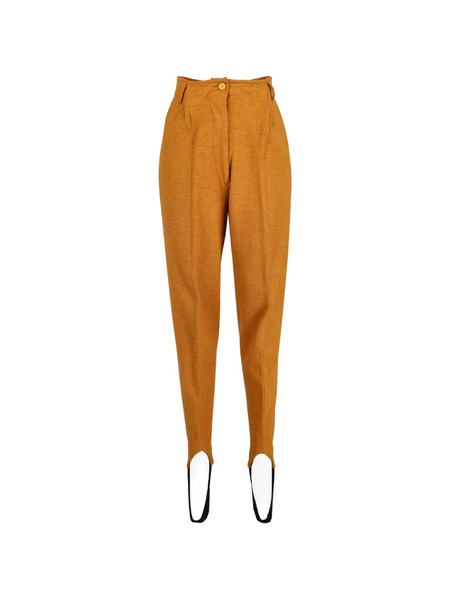  Jean Paul Gaultier Pre-owned Straight-fit Trousers - Yellow 