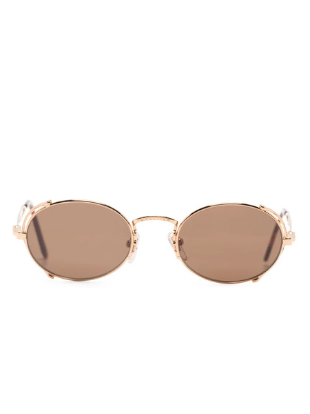  Jean Paul Gaultier Round-frame Sunglasses - Gold 
