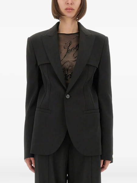  Jean Paul Gaultier Single-breasted Blazer - Black 