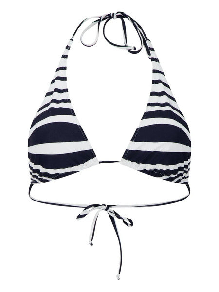  Jean Paul Gaultier Striped Morphing Bikini Top - Blue 