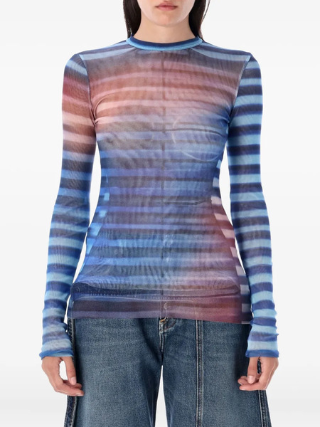  Jean Paul Gaultier Striped Top - Blue 