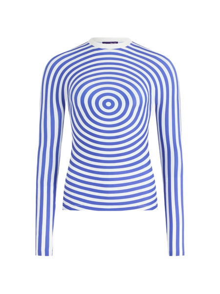  Jean Paul Gaultier The Blue Target Crewneck Top 