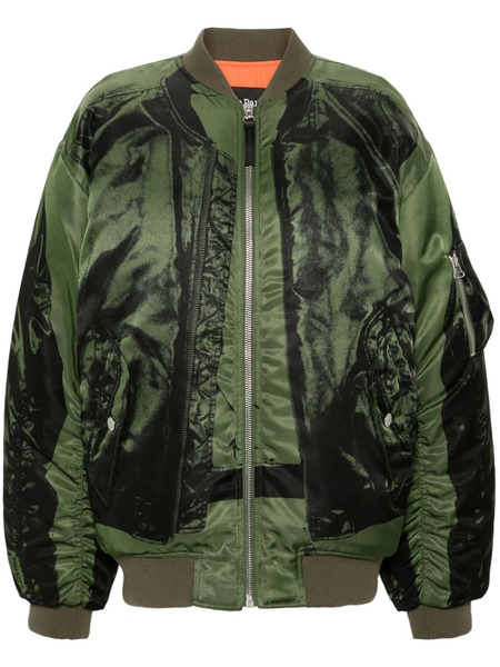  Jean Paul Gaultier The Trompe L'oeil Bomber Jacket - Green 