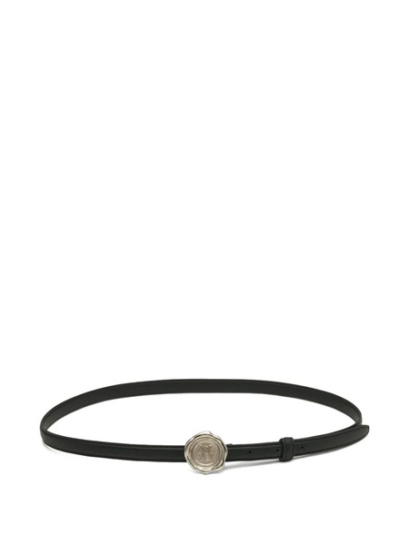  Jean Paul Gaultier Wax Seal Belt - Black 