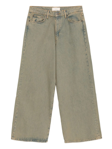  Jeanerica Logo-patch Jeans - Neutrals 