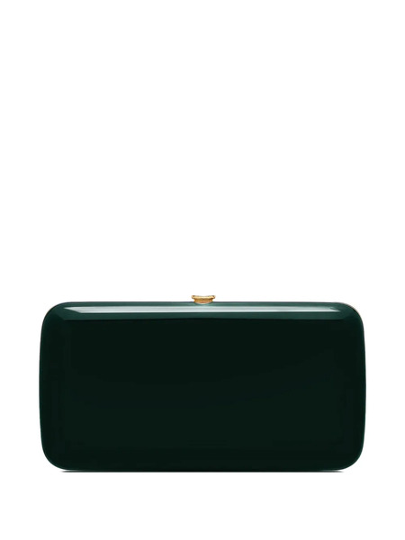  Jeffrey Levinson Finley Boxy Design Clutch - Green 
