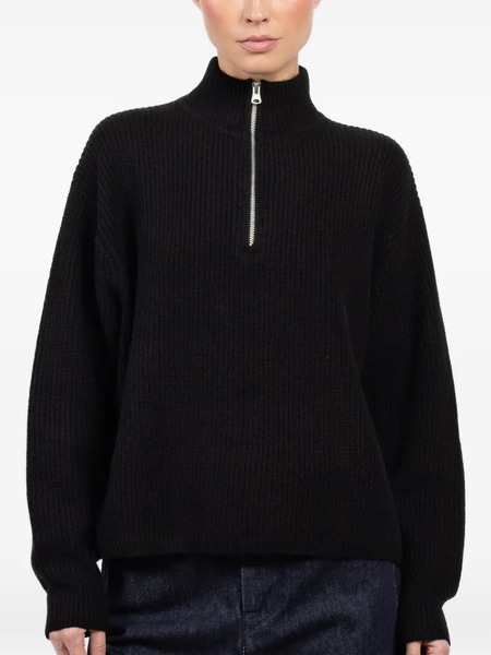  Jenni Kayne Half-zip Sweater - Black 