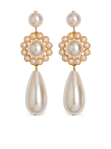 Jennifer Behr Caretta Earrings - White 