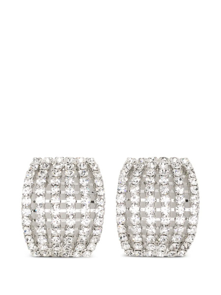  Jennifer Behr Crystal-embellished Earrings - Silver 