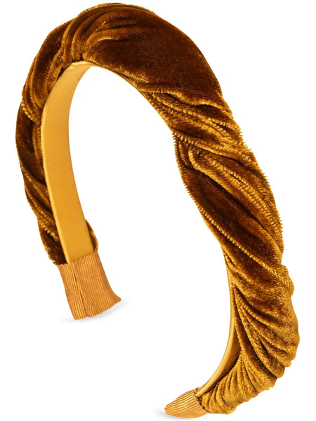  Jennifer Behr Paola Headband - Brown 