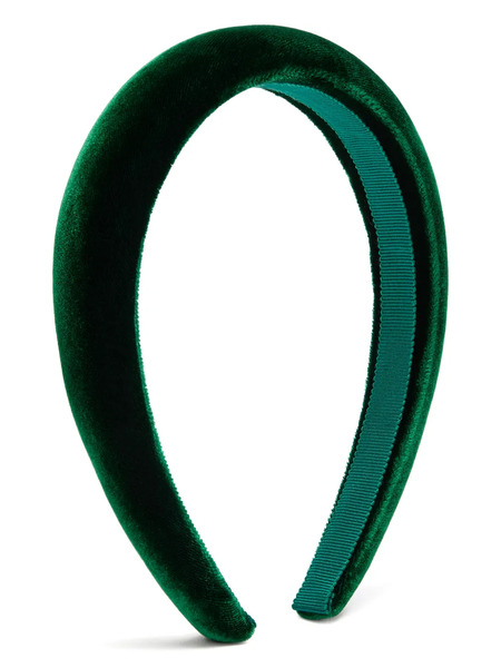  Jennifer Behr Tori Padded Headband - Green 