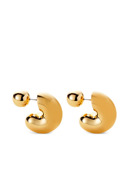  Jenny Bird Medium Tome Hoop Earrings - Gold 