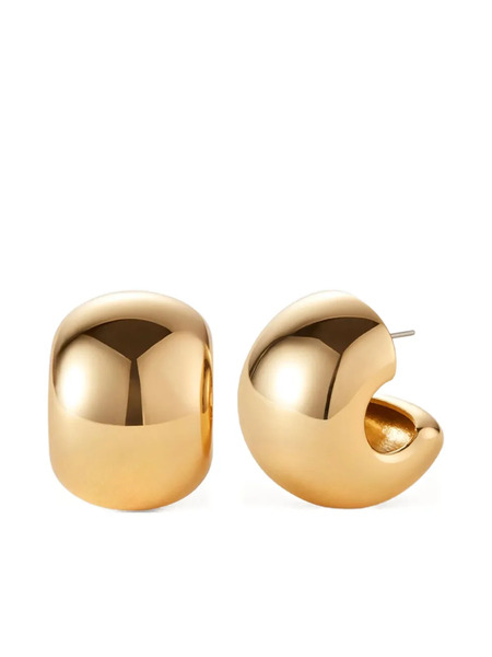  Jenny Bird Polished Hoop Earrings - Gold 