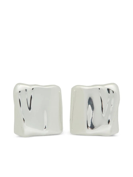  Jenny Bird Sundra Sculpted Earrings - Silver 