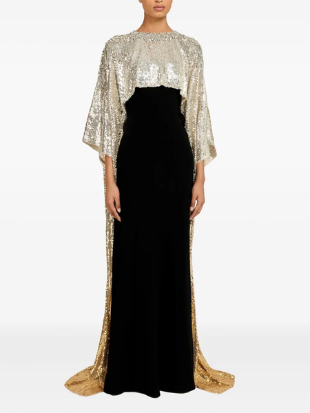  Jenny Packham Cassia Cape - Black 