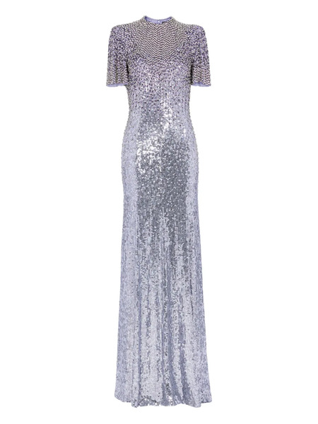  Jenny Packham Jourdain Maxi Dress - Purple 