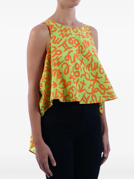  Jeremy Scott Asymmetric Top - Green 
