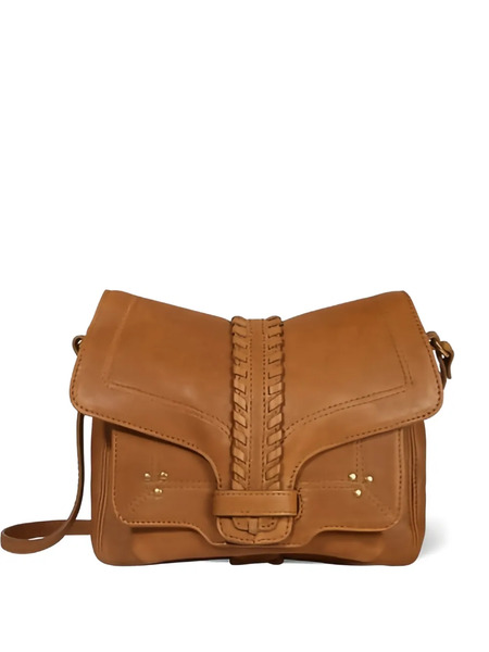  Jérôme Dreyfuss Harry S Braided Leather Cross Body Bag - Brown 