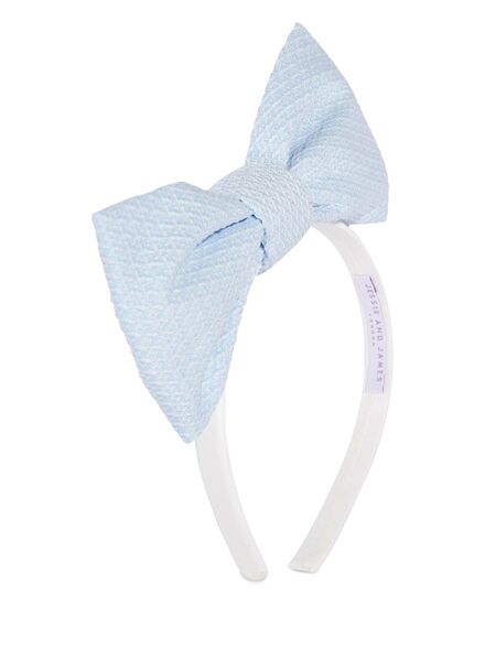  Jessie And James Bow Headband - Blue 
