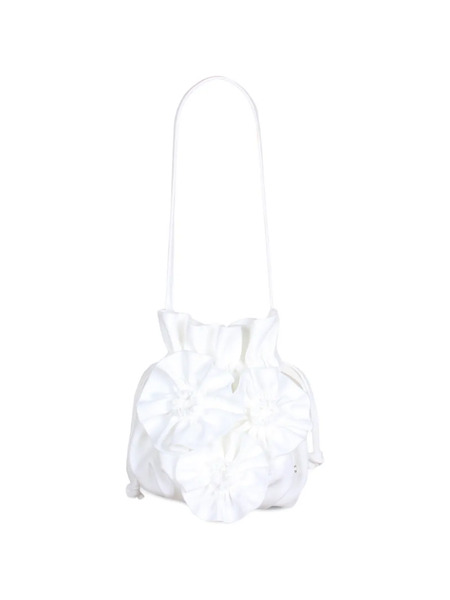  Jessie And James Kids Floral Drawstring Bag - White 
