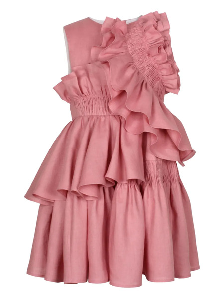  Jessie And James Ruffled Dress - Pink 
