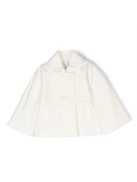  Jesurum Baby Faux-fur Double-breasted Coat - Neutrals 