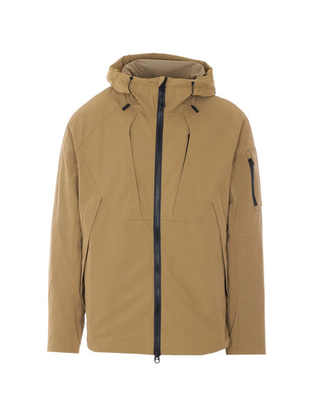  Jg1 Frontal Zip Hooded Jacket - Neutrals 