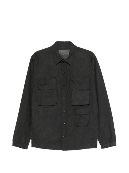  Jg1 Multiple-pockets Jacket - Black 