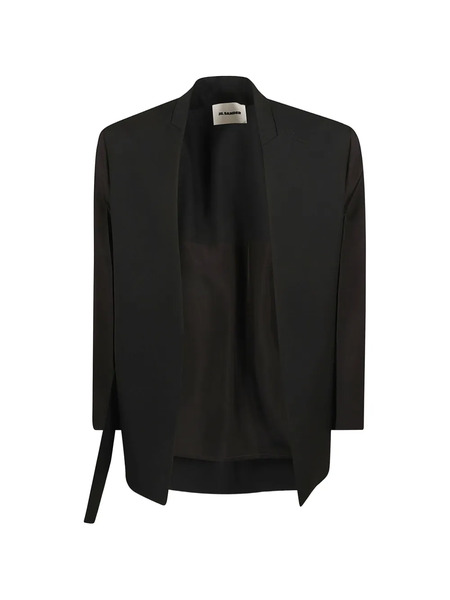  Jil Sander Belted Jacket - Black 