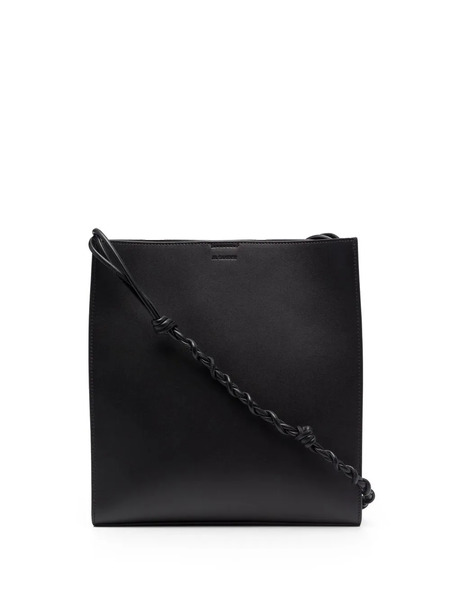  Jil Sander Braided Strap-detail Shoulder Bag - Black 