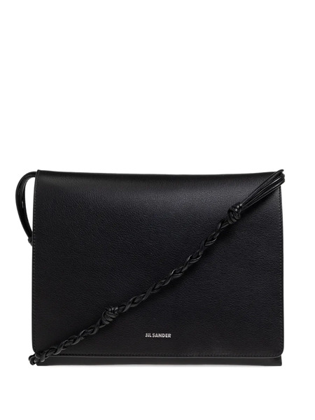  Jil Sander Braided-strap Shoulder Bag - Black 