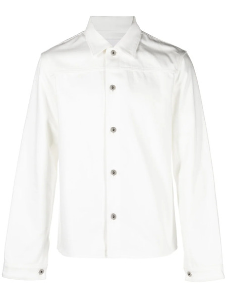  Jil Sander Button-up Denim Shirt - White 