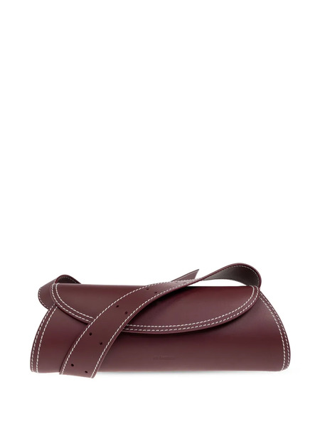  Jil Sander Cannolo Shoulder Bag - Red 