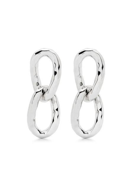  Jil Sander Chain-link Earrings - Silver 