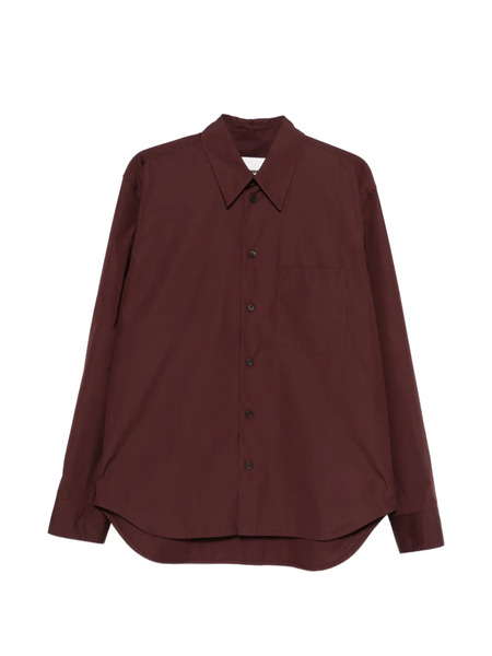  Jil Sander Chest-pocket Shirt - Red 