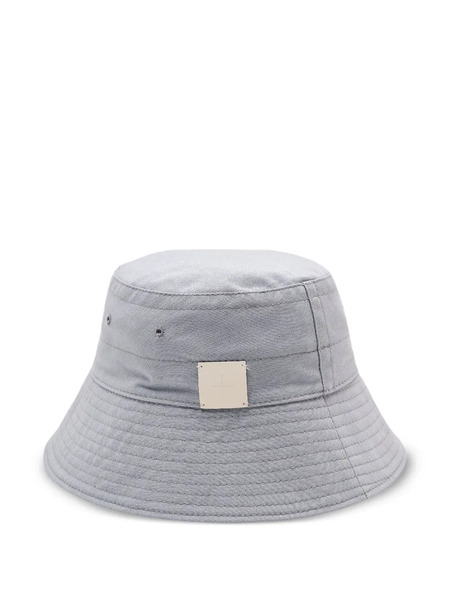  Jil Sander Cotton Bucket Hat - Grey 