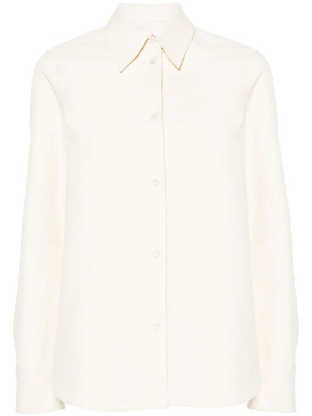  Jil Sander Cotton Poplin Shirt - White 