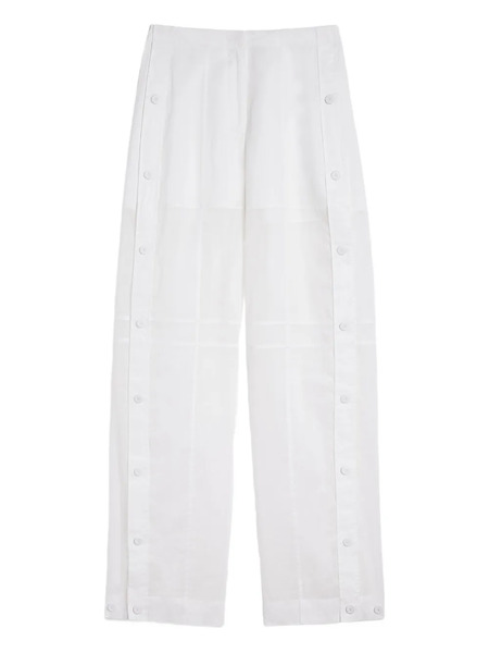  Jil Sander Cotton Trousers - White 