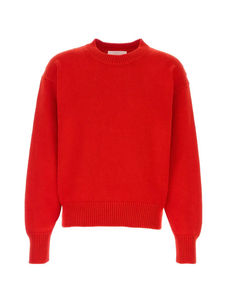 Jil Sander Crew-neck Sweater - Red 