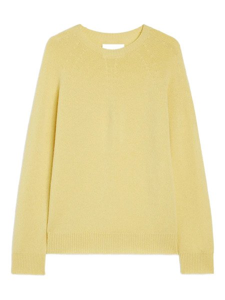  Jil Sander Crew-neck Sweater - Yellow 