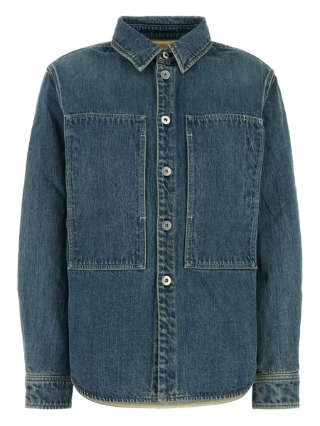  Jil Sander Denim Oversized Shirt - Blue 