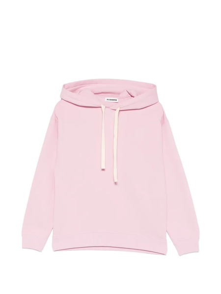  Jil Sander Drawstring Hoodie - Pink 